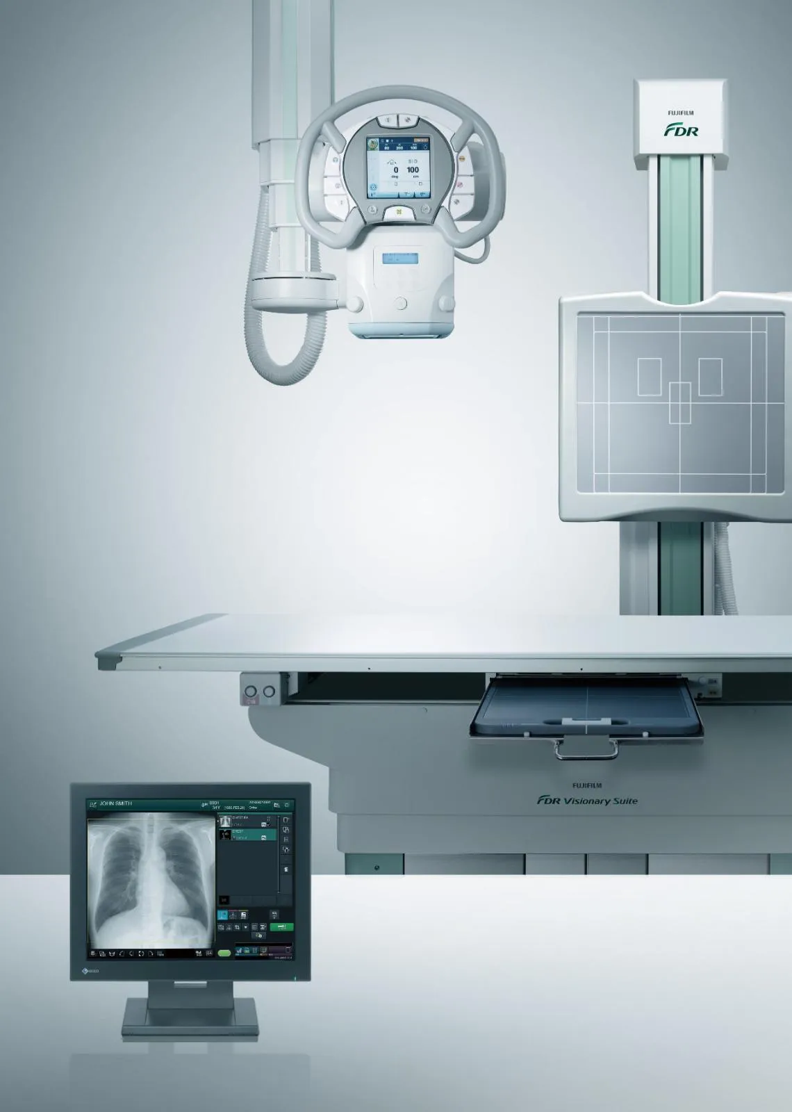 Digital radiography unit